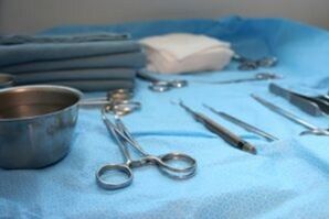 outils pour la chirurgie d'agrandissement du pénis
